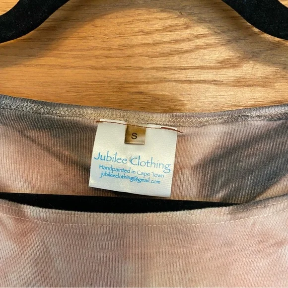 Y2K fairy hand painted tie dye shirt - Picture 5 of 5